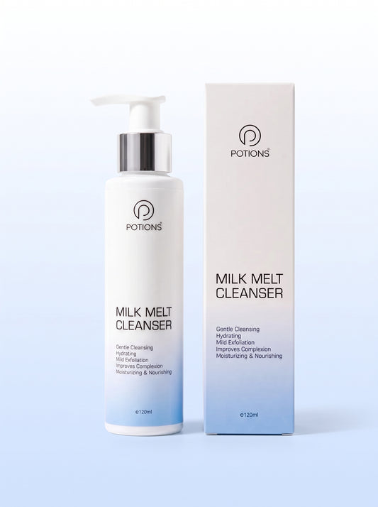 MILK MELT CLEANSER-HYDRATING & EXFOLIATING CLEANSER