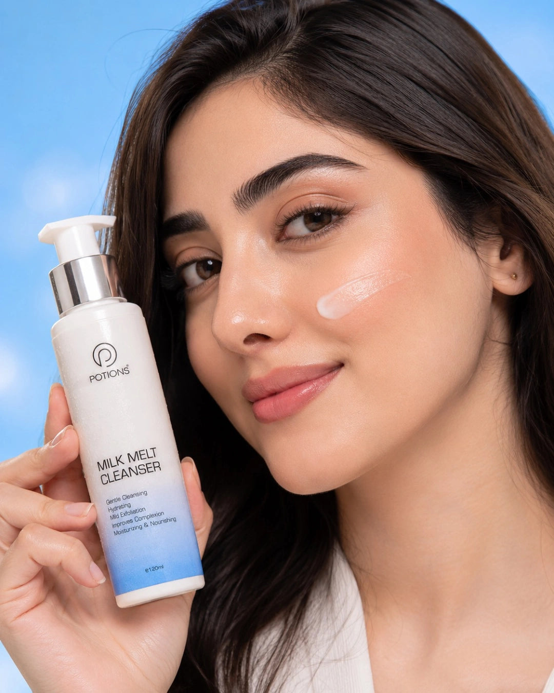 MILK MELT CLEANSER-HYDRATING & EXFOLIATING CLEANSER